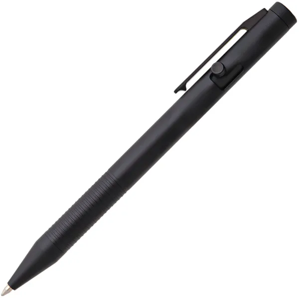 Blackhawk Bolt Action Pen Titanium Black knives BHTIP01BK