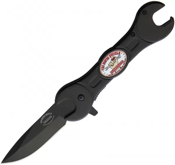 Busted Knuckle Wrench Linerlock A-O BKGA004BK