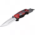 Busted Knuckle Linerlock Red-Gray BKGFDR002