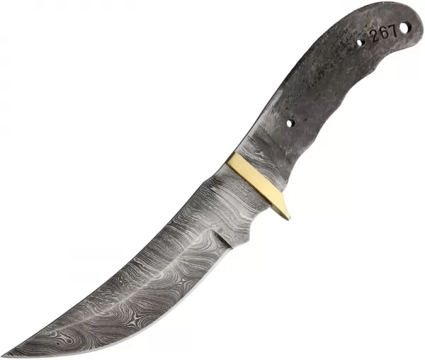 Knifemaking Knife Blade Damascus Skinner BL040