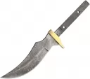 Knifemaking Knife Blade Damascus Upswept - BL107