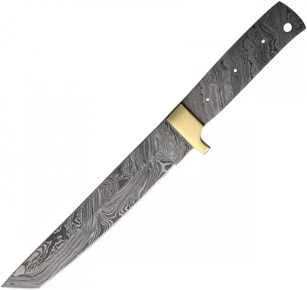 Knifemaking Tanto Knife Blade Damascus BL126D