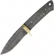 Knifemaking Knife Blade Drop Pt Damascus - BL129D