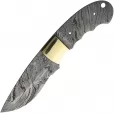 Knifemaking Knife Blade Finger Groove - BL145D