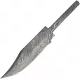 Knifemaking Damascus Skinner Blade - BL147D