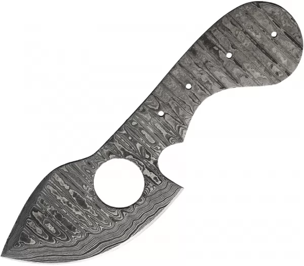 Knifemaking Damascus Knife Blade BL156D
