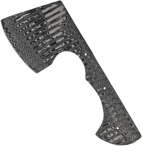 Knifemaking Hatchet Blank Damascus BL159D