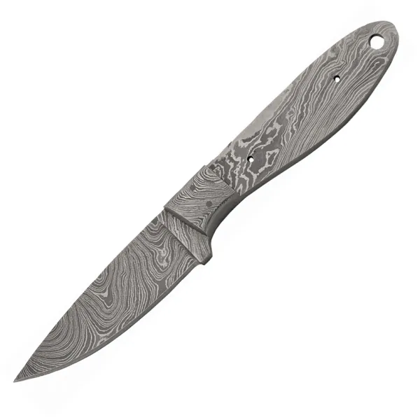 Knifemaking Damascus Bolster Blade Blank BLDM2725