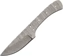 Knifemaking Drop Point Damascus Blank - BLDM2745