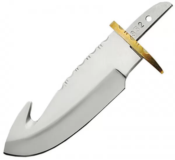 Knifemaking Guthook Blade With Sheath BLSOBBL2