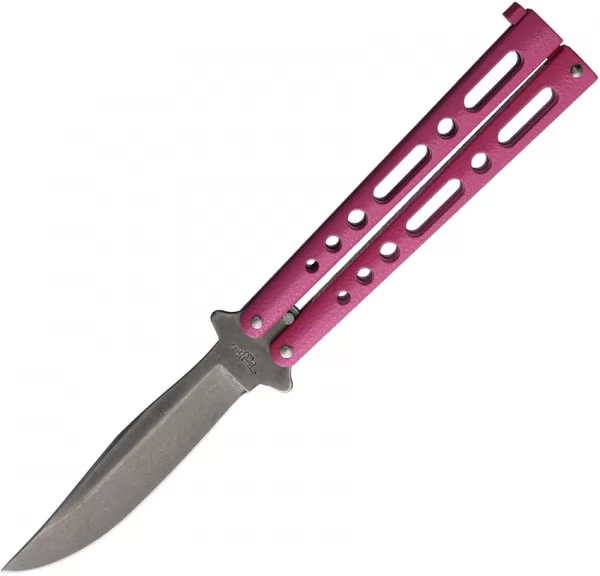 Benchmark Butterfly Pink Stonewash knives BM014