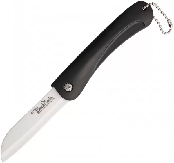 Benchmark Ceramic Folder Black Handle knives BMK062