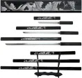 Bishamon Samurai Sword 3 Piece Set BMNSA125BKD