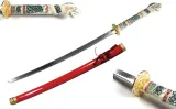 Bishamon Samurai Sword Dragon BMNSA5016RD