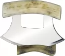 B Merry Ulu Caribou Antler Polished BMRUCAP2