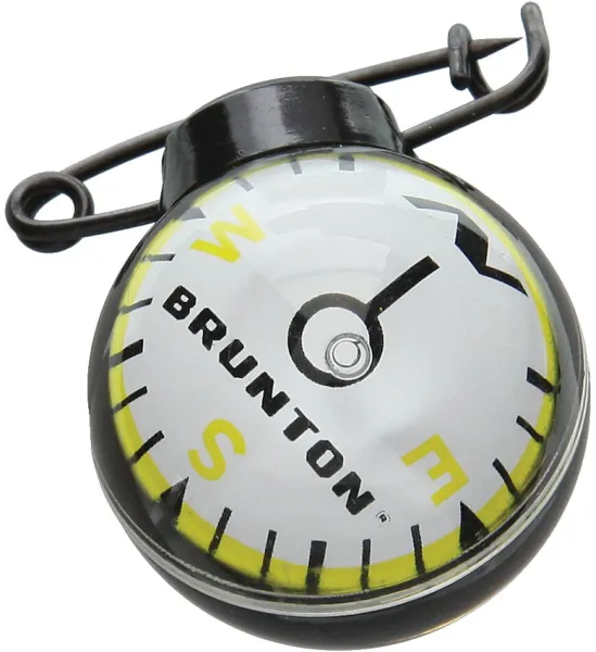 Brunton Globe Pin-On Ball Compass outdoor gear BN91299
