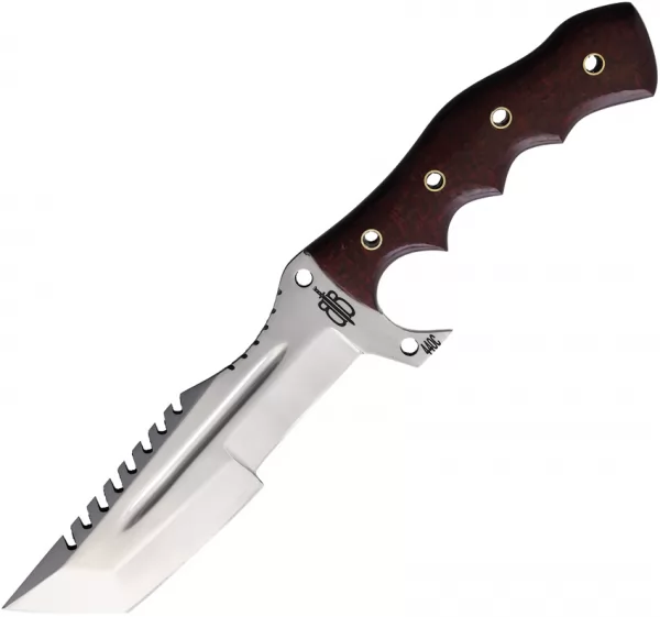 BucknBear Tanto Tracker Red Micarta BNB1221TT