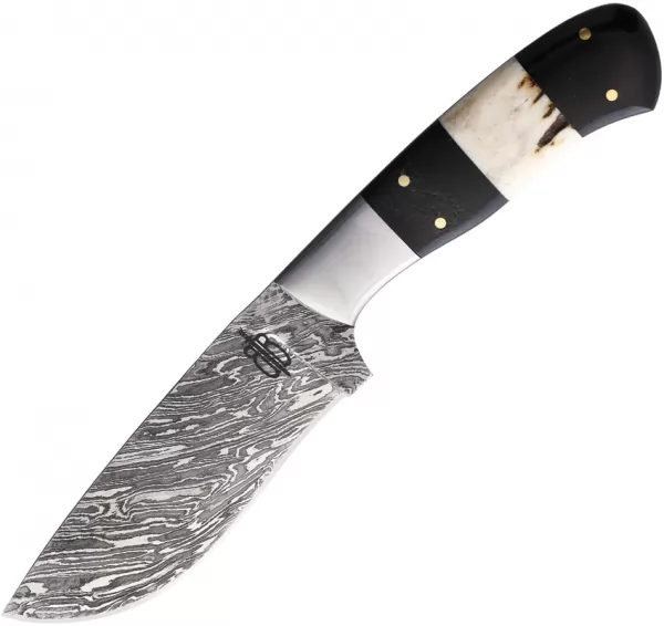 BucknBear Damascus Fixed Blade BNB15246
