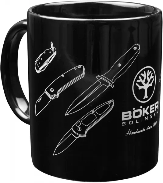 Boker Ceramic Mug Black knives BO09BO186