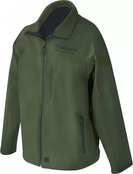 Boker Softshell Coat Olive L knives BO09BO532