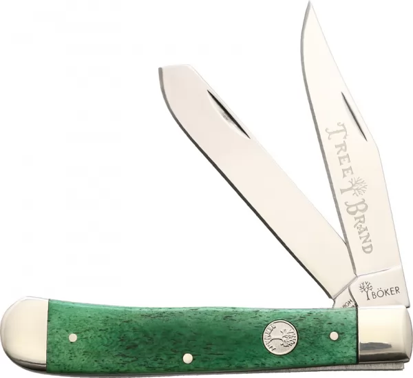 Boker Trapper Lime Green knives BO110717