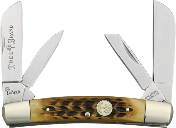 Boker Congress Brown Bone knives 110721