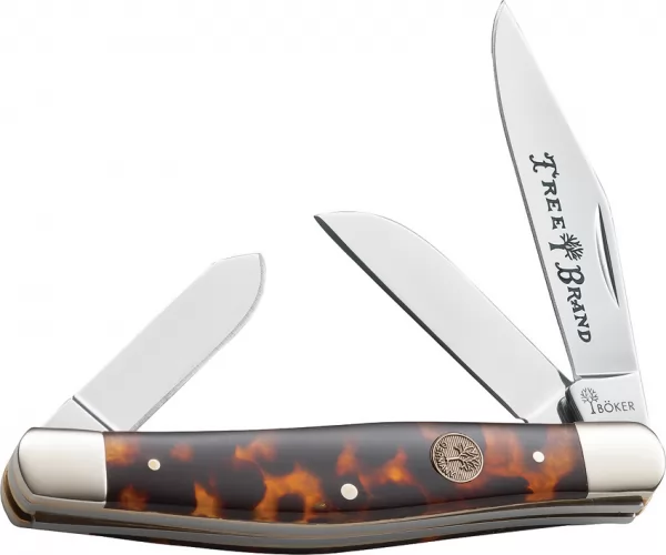 Boker Stockman Imitation Tortoise knives BO110726T