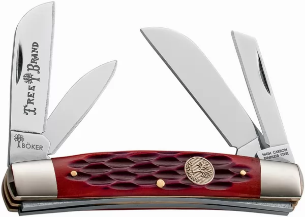 Boker Congress Red Bone knives BO110745