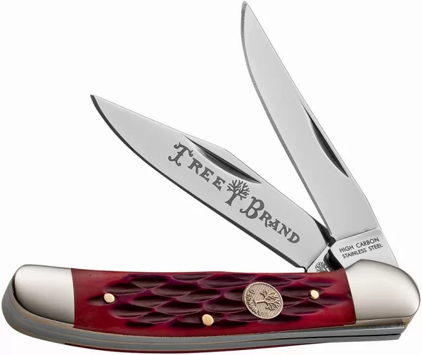 Boker Copperhead Red Bone knives BO110746