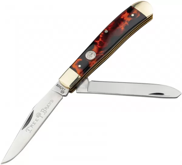 Boker Trapper Tortoise knives BO110810T
