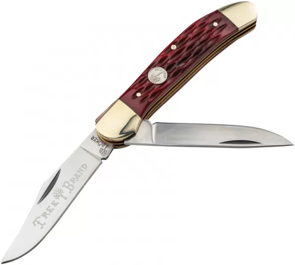 Boker Copperhead Red Bone knives BO110811