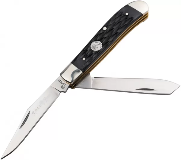 Boker Mini Trapper Jig Black Bone knives BO110849