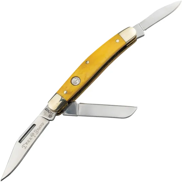 Boker Lg Stockman Smooth Yellow knives BO110859