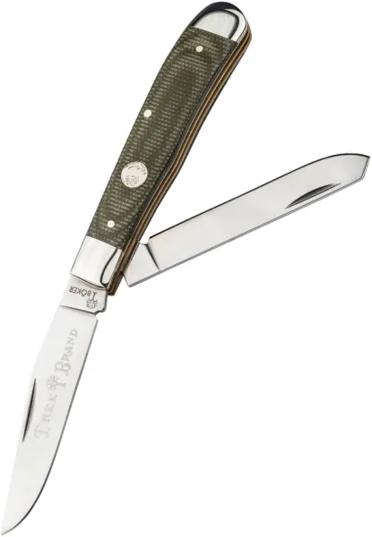 Boker TS 2.0 Trapper Canvas Micarta knives BO110888
