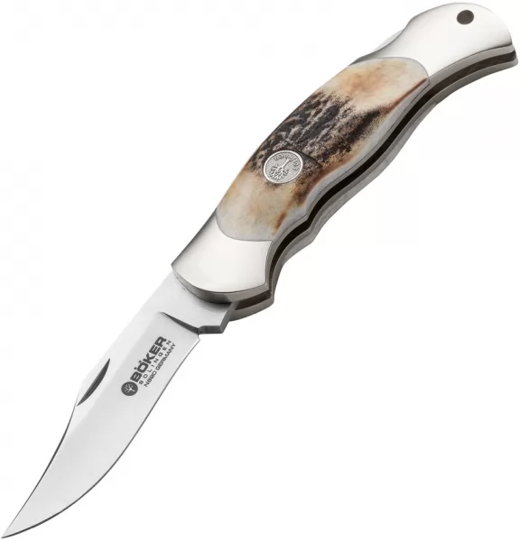 Boker Junior Scout Lockback Stag knives BO111910