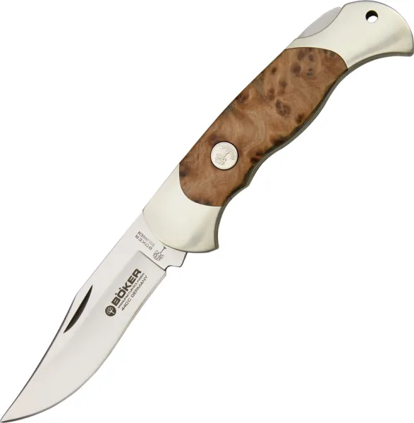 Boker Lockback Thuya Wood knives BO112002TH
