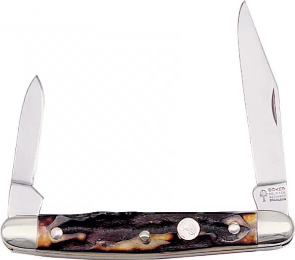 Boker Pen Knife Stag knives BO118288HH