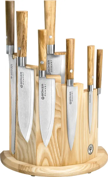 Boker Boker Damast Olive Set knives BO130445SET