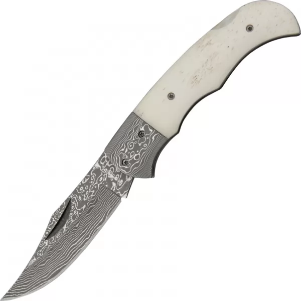 Boker Magnum Damascus Lockback knives BOM01MB180DAM