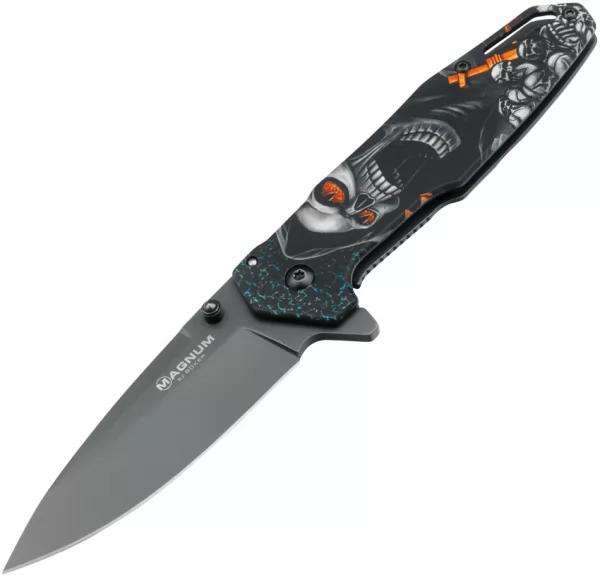 Boker Magnum Screaming Skull Framelock knives BOM01MB230
