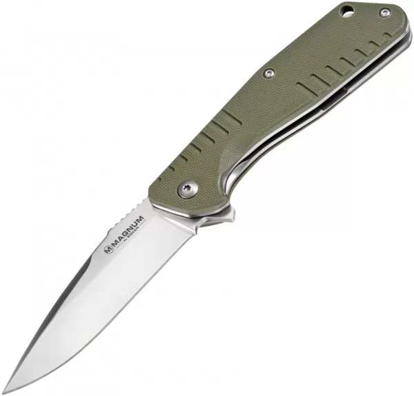 Boker Magnum Coccodrillo Vero Linerlock knives BOM01MB725