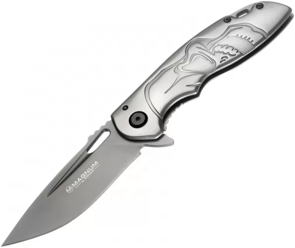 Boker Magnum Half Skull Framelock knives BOM01RY316