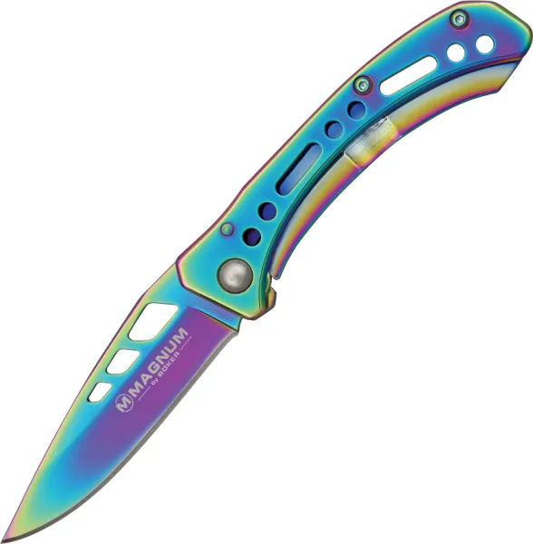 Boker Magnum Rainbow III Framelock knives BOM01SC423