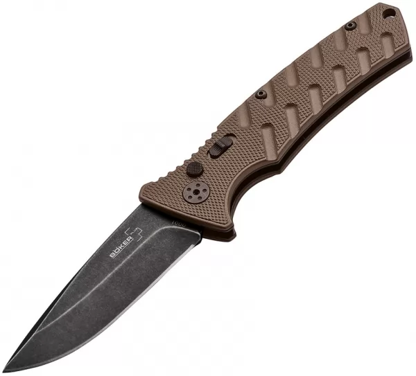 Boker Plus Strike Coyote Spearpoint knives BOP01BO424N
