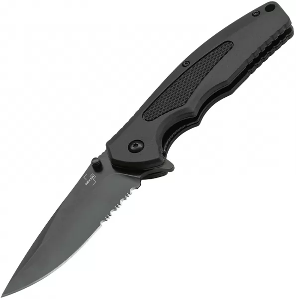Boker Plus NGA Linerlock A-O All Black knives BOP01BO506