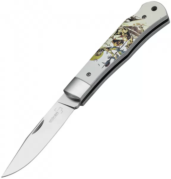 Boker Plus Lockback Frazetta knives BOP01BO653