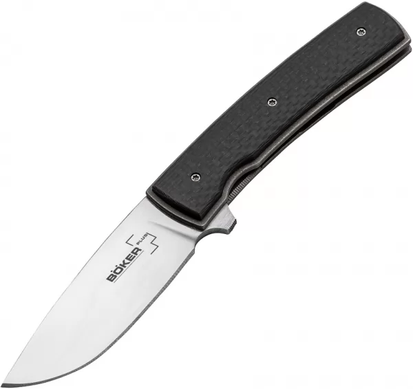 Boker Plus FR Framelock Carbon Fiber knives BOP01BO743