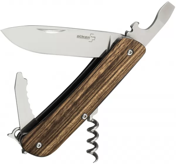 Boker Plus Tech Tool 2 Zebra Wood knives BOP01BO845
