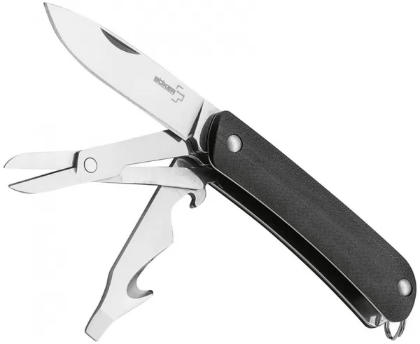 Boker Plus Mini Tech Tool 4 Slip Joint knives BOP01BO873