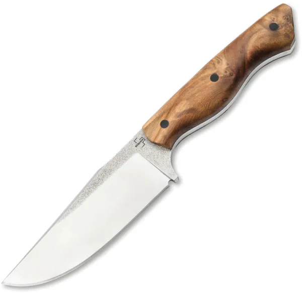 Boker Plus Overnighter Fixed Blade Burl knives BOP02BP0025